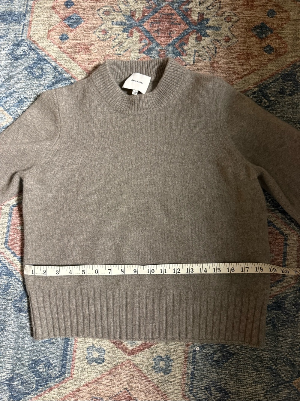 Reformation Calloway Regenerative Wool Crew - Picture 3 of 6